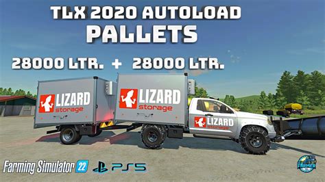 Fs22 Mod Review Tlx2020 With Autoload Pallets On Console Farming