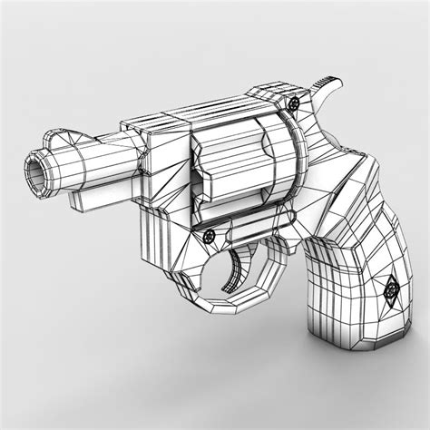 Gun 3d Model 25 Max Free3d