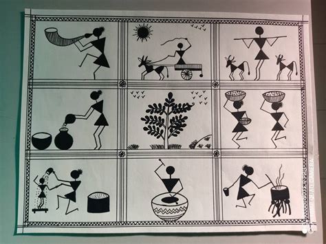 Warli Painting Images For Beginners - Infoupdate.org