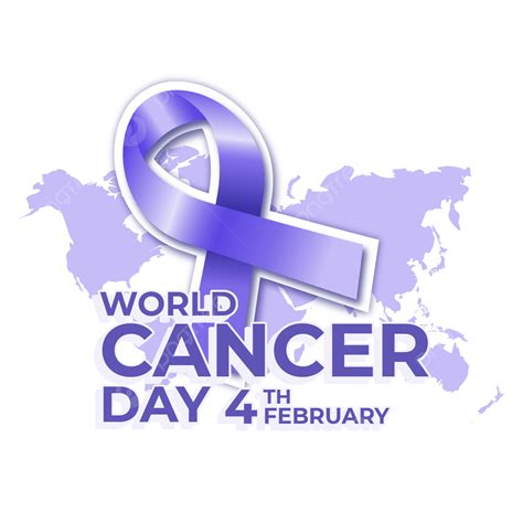 World Cancer Day Vector Hd Png Images World Cancer Day With Big Bold