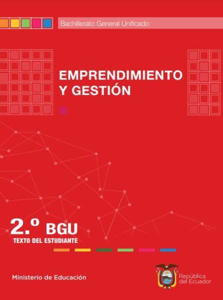 Libro de Emprendimiento y Gestión 2 BGU 2 bachillerato 2024