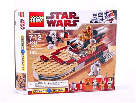 Luke's Landspeeder - LEGO set #8092-1 (Building Sets > Star Wars)