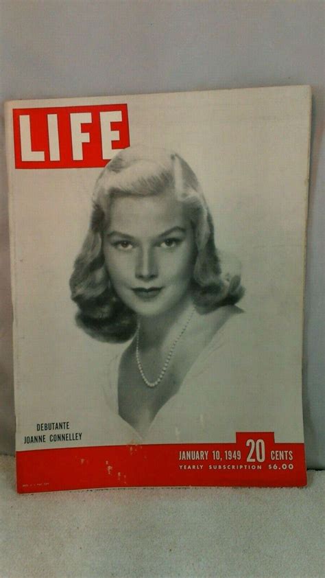 Original Vintage Life Magazine January Debutante Joanne