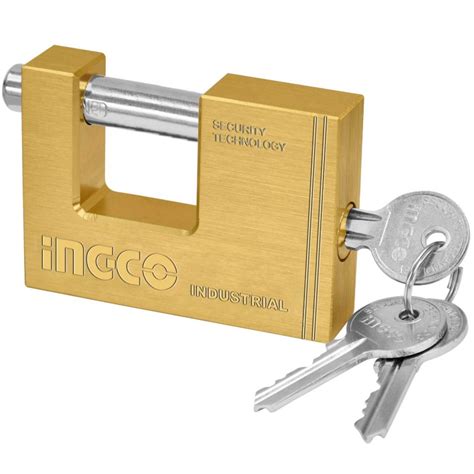 Brass Padlock Heavy Duty Industrial Ingco Tools South Africa