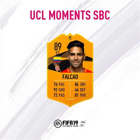 Fifa Sbc Falcao Ucl Moments Requisiti Premi E Soluzioni