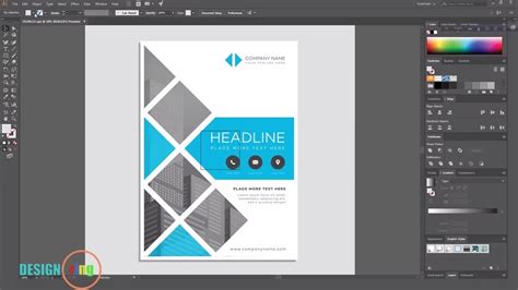 Adobe Illustrator Poster Design Tutorial Lukisan