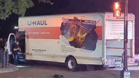 U Haul Truck Driver Arrested For Security Barrier Crash Near White