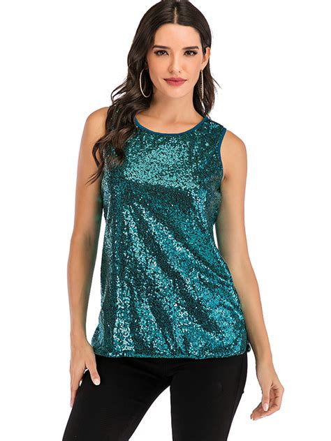 Lelinta Lelinta Womens Sexy Sleeveless Blouses Loose Shirt Tops