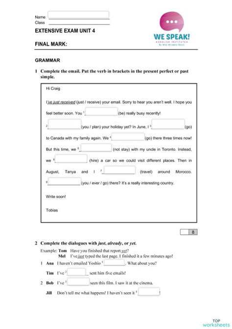 Worksheet Be going to. Interactive worksheet | TopWorksheets