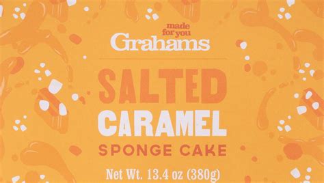 Grahams Salted Caramel Sponge Cake Oz Oz Shipt