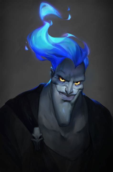 Artstation Hades Darya Kozhemyakina Disney Villains Art Disney