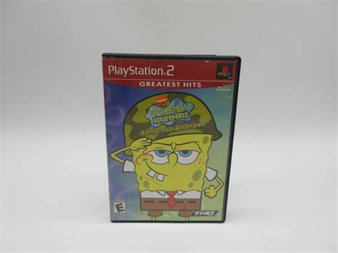 Spongebob Battle For Bikini Bottom Complete W Instructions Playstation Testedcleaned