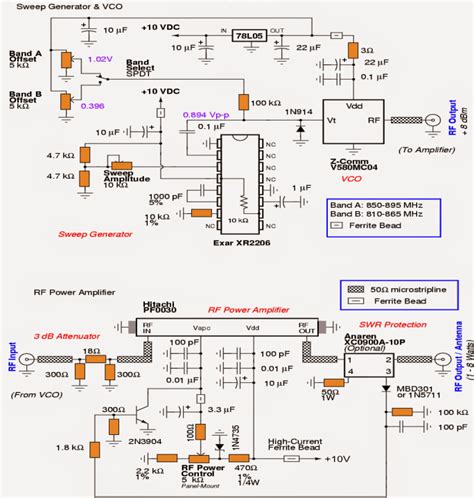 Mobile Jammer Circuit Diagram And Components