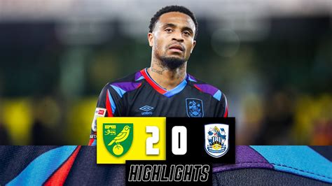 HIGHLIGHTS Norwich City Vs Huddersfield Town YouTube