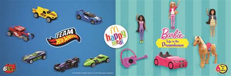 McDonalds ta presentá Barbie I Hot Wheels kolekshon di Happy Meal di ESO Evento Show