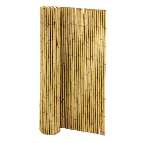 Cali Bamboo (Actual: 8-ft x 6-ft) Bamboo Fencing Natural Bamboo Privacy ...