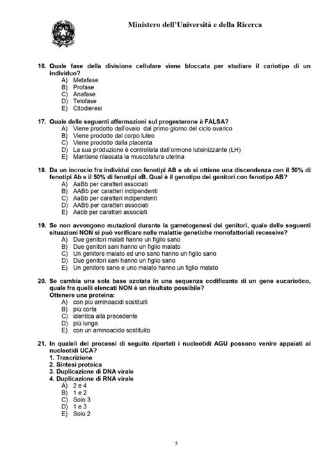 Soluzioni Test Medicina 2022 Domande E Soluzioni Test Medicina 2022