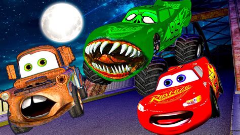 Lightning Mcqueen And Mater Vs Zombie Pixar Cars Zombie Apocalypse