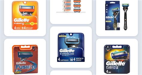 Gillette Fusion Razor Blades • Compare At Klarna Now