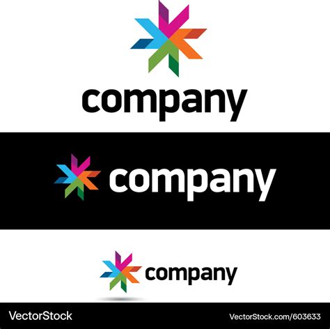 Corporate Logo Design Template Royalty Free Vector Image