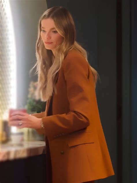 Selling Sunset S Alanna Gold Brown Blazer Paragon Jackets