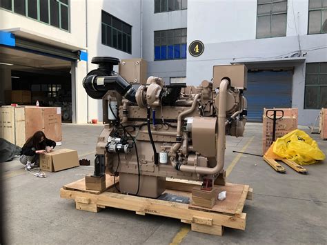 6 Cylinder Water Cooled Motor 6 Cylinder Kta19 Marine Diesel Engine