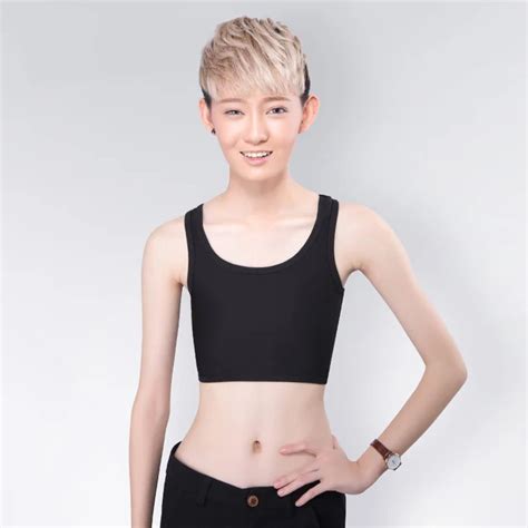 Aliexpress Buy Lesbian Chest Binder Trans Vest Tank Les Bust
