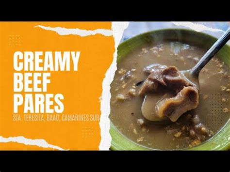 Creamy Beef Pares Ala Walastik Sa Baao YouTube