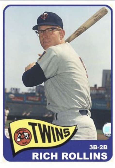 Pin By Buford On 1965 Topps Style Baseball Cards Customs Minnesota