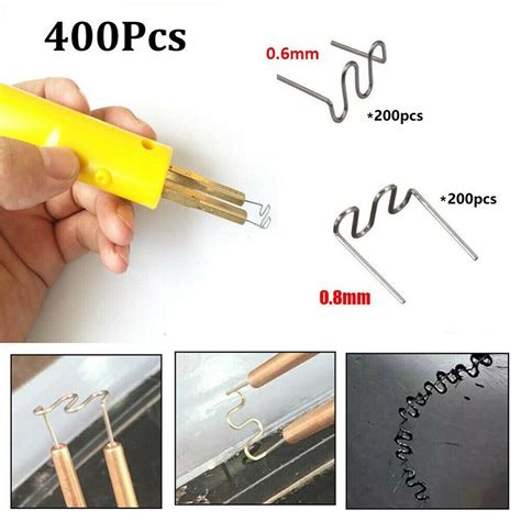 Convenient Wave Hot Staple Repair Kit 400pcs Suitable For Bumper Cracks