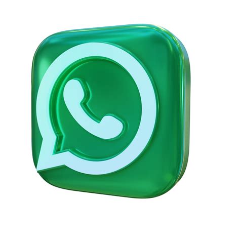 Glossy Whatsapp 3d Icon 9673714 Png