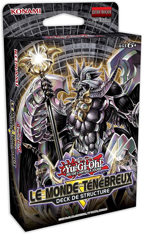 YU GI OH JCC Deck de Structure Monde Ténèbreux Amazon fr Jeux