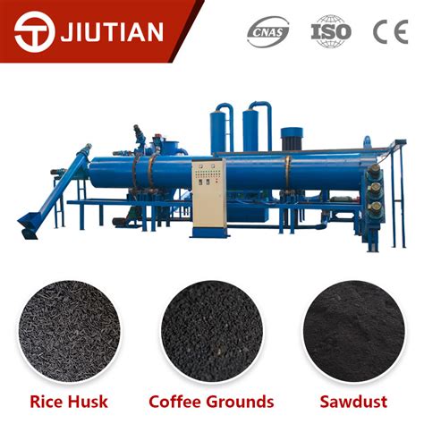 Continuous Wood Sawdust Charcoal Briquette Making Machine Biomass