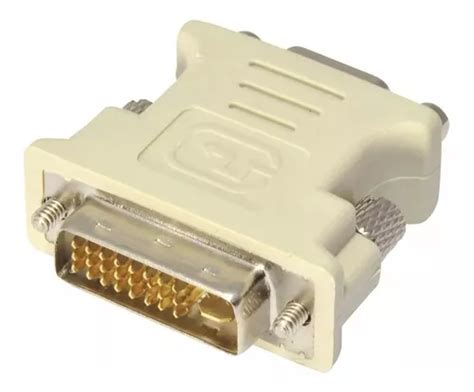 Adaptador Dvi I Macho 24 5 Dual Link A Vga Hembra Monitor