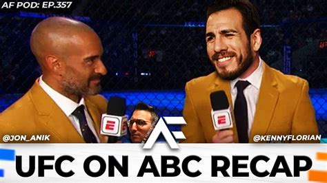 EP 357 UFC On ABC Recap In Long Island With Ray Longo Guest Aaron