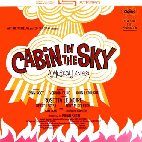 Cabin In The Sky: A Musical Fntasy (New York Cast Production) (2006, CD) - Discogs