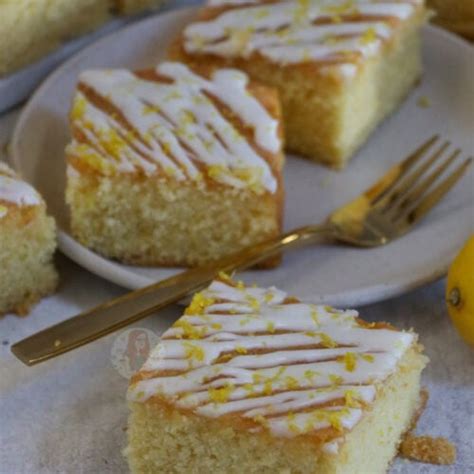 Lemon Drizzle Traybake Jane S Patisserie