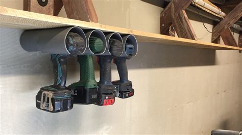 How To Make Cordless Driver Holder From Pvc Pipe 5 Steps With Pictures Instructables