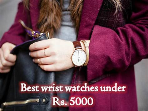 Best Wrist Watches Under Rs 5000 For Smart Women