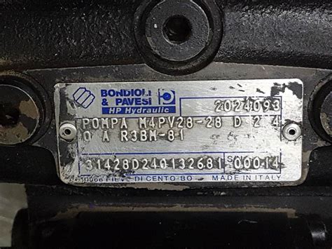 Giant Bondioli Pavesi M Pv Drive Pump Repair Hydraulics For