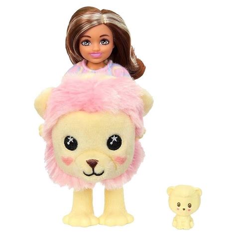 Barbie Cutie Reveal Chelsea Series Dolls Lamb Teddy Poodle And Lion