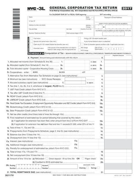 Form Nyc Dof Nyc L Fill Online Printable Fillable Blank