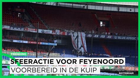 Supporters Maken 543 Meter Lang Feyenoord Spandoek Het Grootste