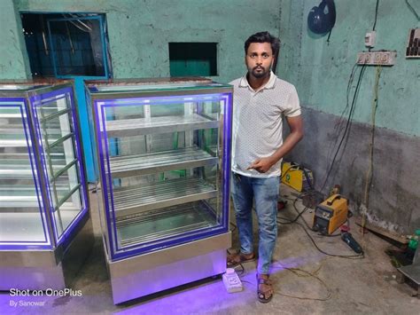 Glass Square Hot Display Counter For Shop At Rs 33000 Piece In South 24 Parganas ID