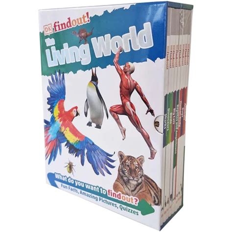 Dk Findout The Living World Collection Books Box Set Rainbow