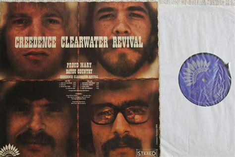 Creedence Clearwater Revival Bayou Country Lp Vinyl Francie Ex