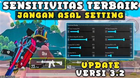 Cara Setting Sensitivitas PUBG MOBILE Terbaik Full Gyroscope Terbaru