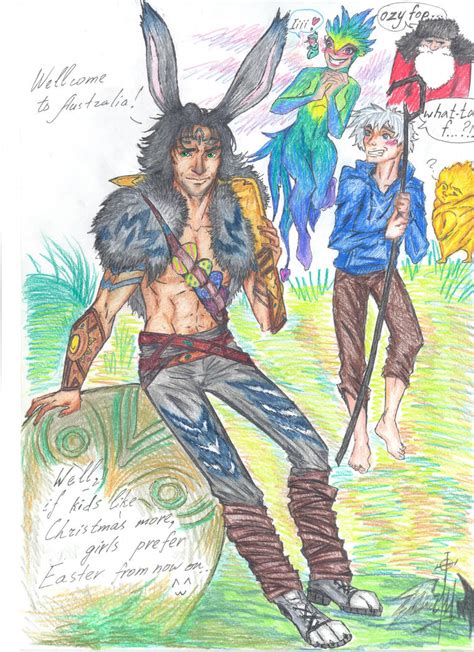 Bunnymund Human Version By Nikityavka On DeviantArt