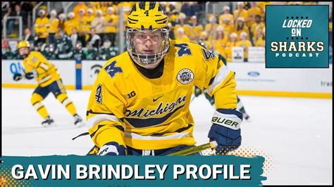 Nhl Draft Profile University Of Michigan S Gavin Brindley Youtube