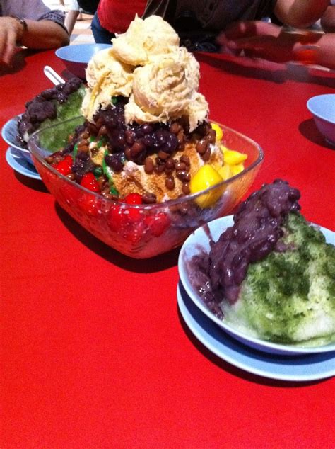 Fantastic Durian Ice Kachang ABC Food Centre Food Fun Desserts